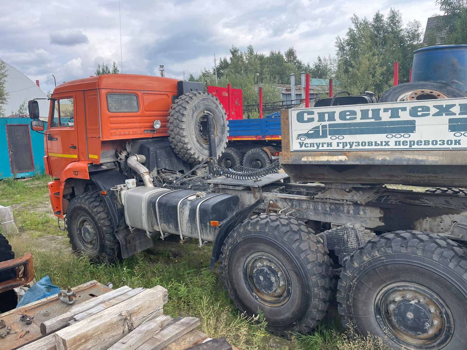 65221 6x6 Седельный тягач