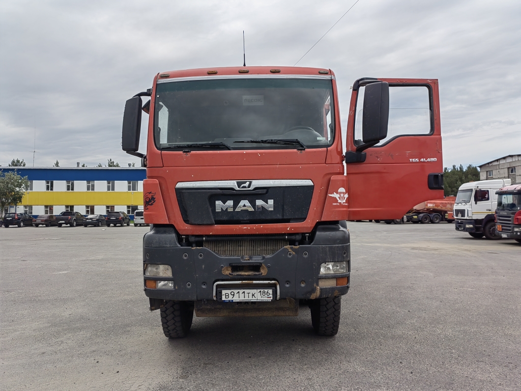БЦМ-59 на шасси MAN TGS 8x8 Самосвал
