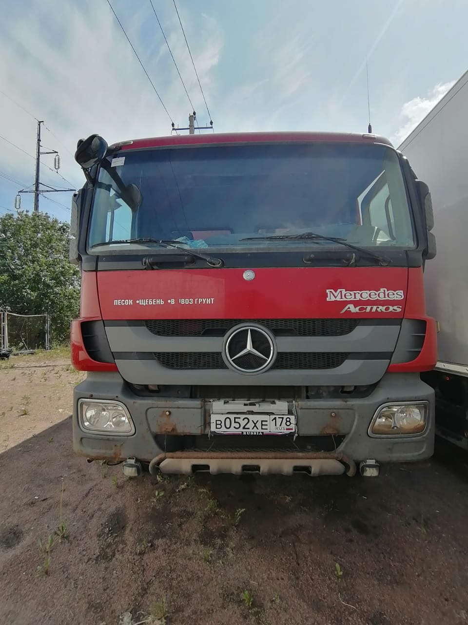 ACTROS 8x4 Самосвал