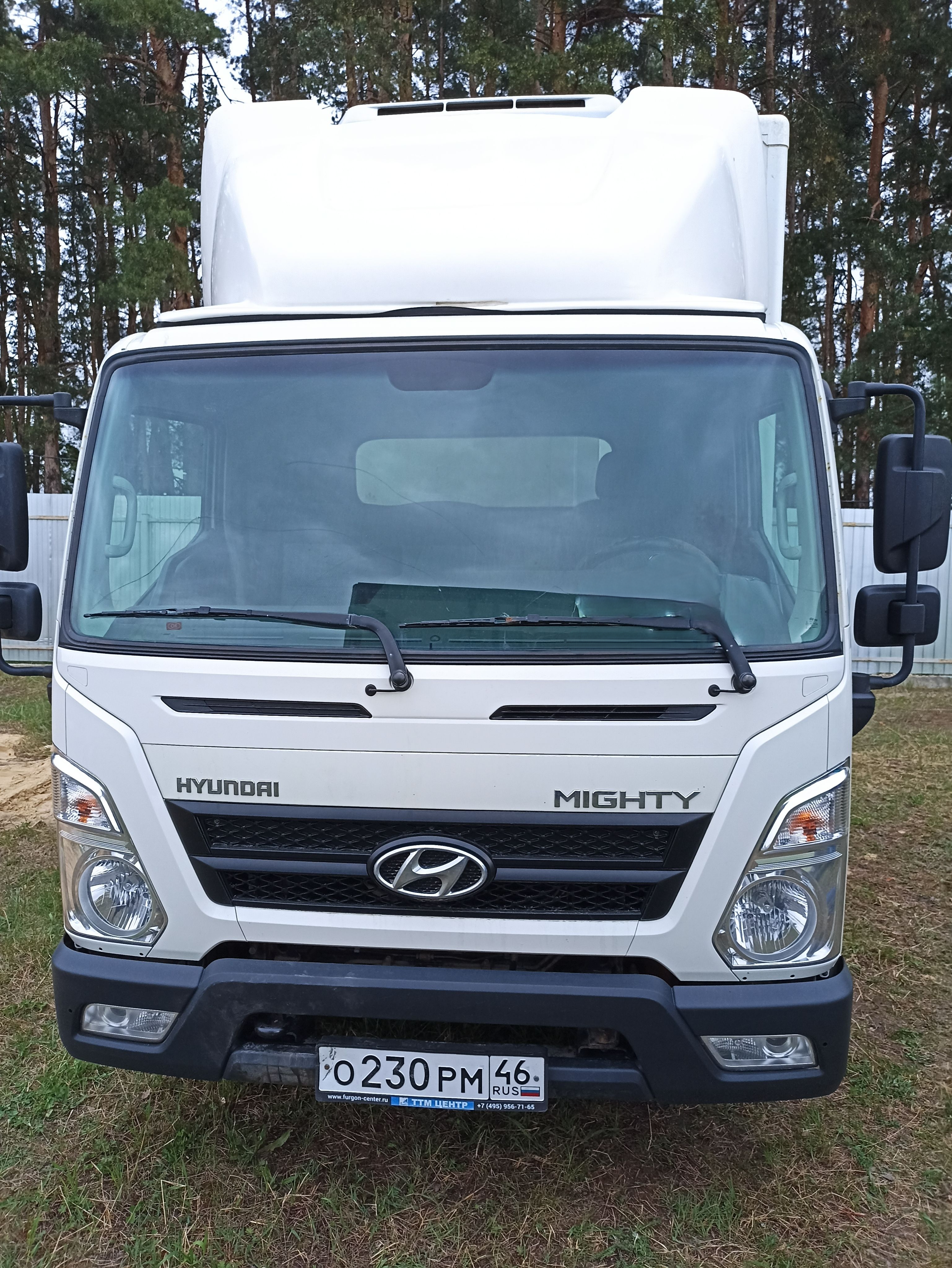 АФ-4743* на шасси Hyundai Mighty EX8 Изотермический/рефрижератор