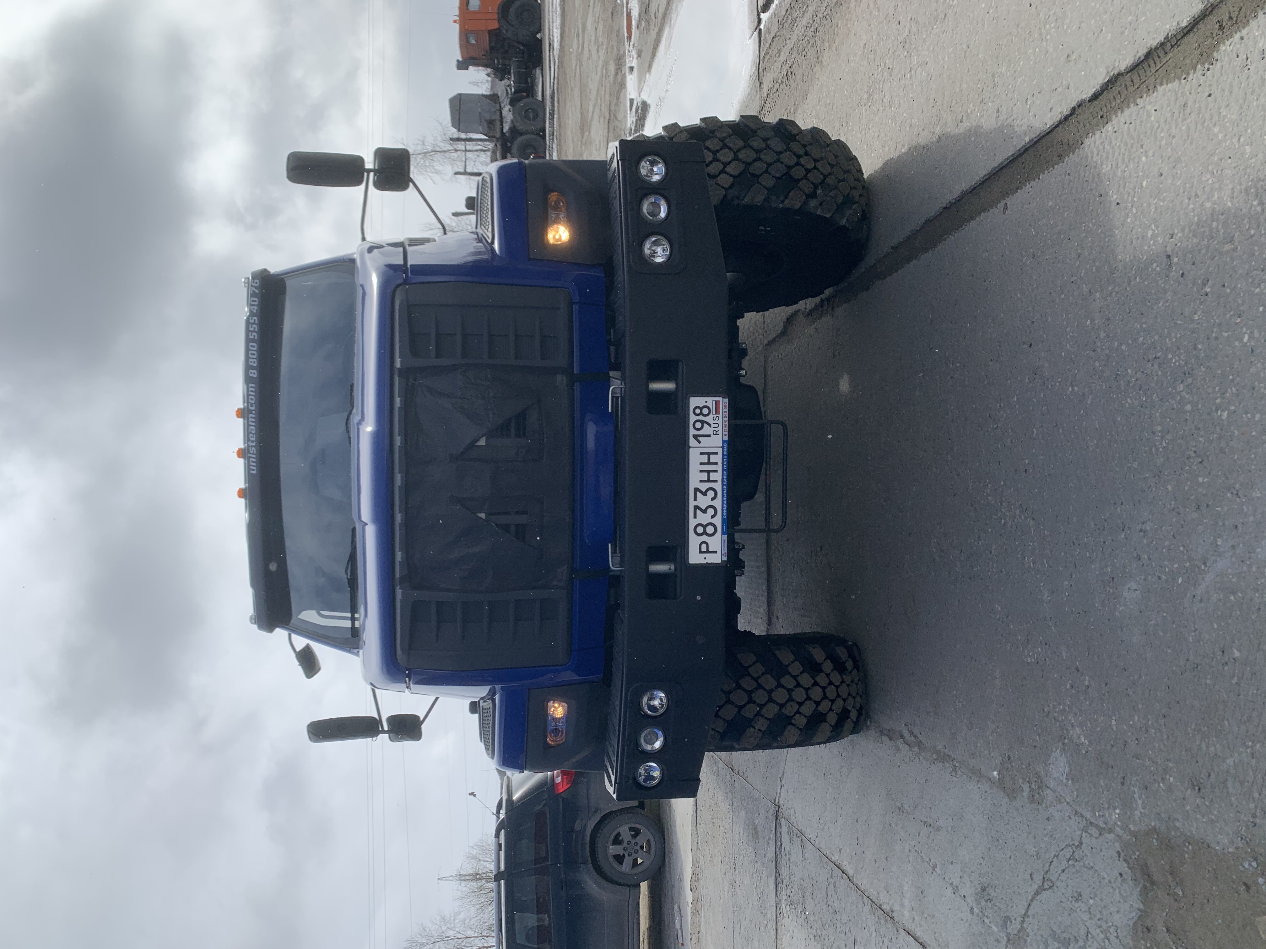 УМП на шасси Ural NEXT 4320 6x6 Универсальный моторный подогреватель