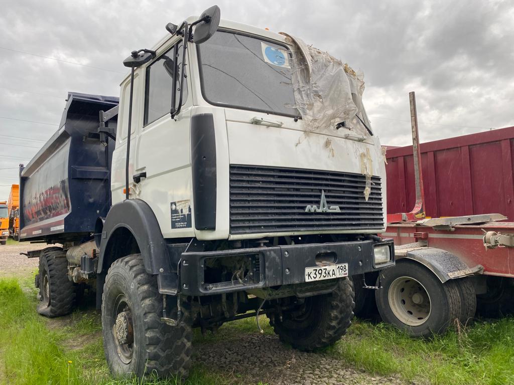 7801* на шасси МАЗ 6317 6x6 Самосвал_не актуально
