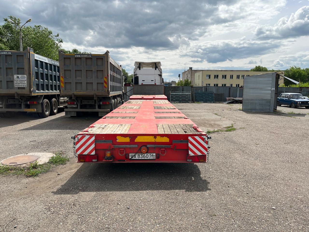 4 Полуприцеп тяжеловоз 4 оси