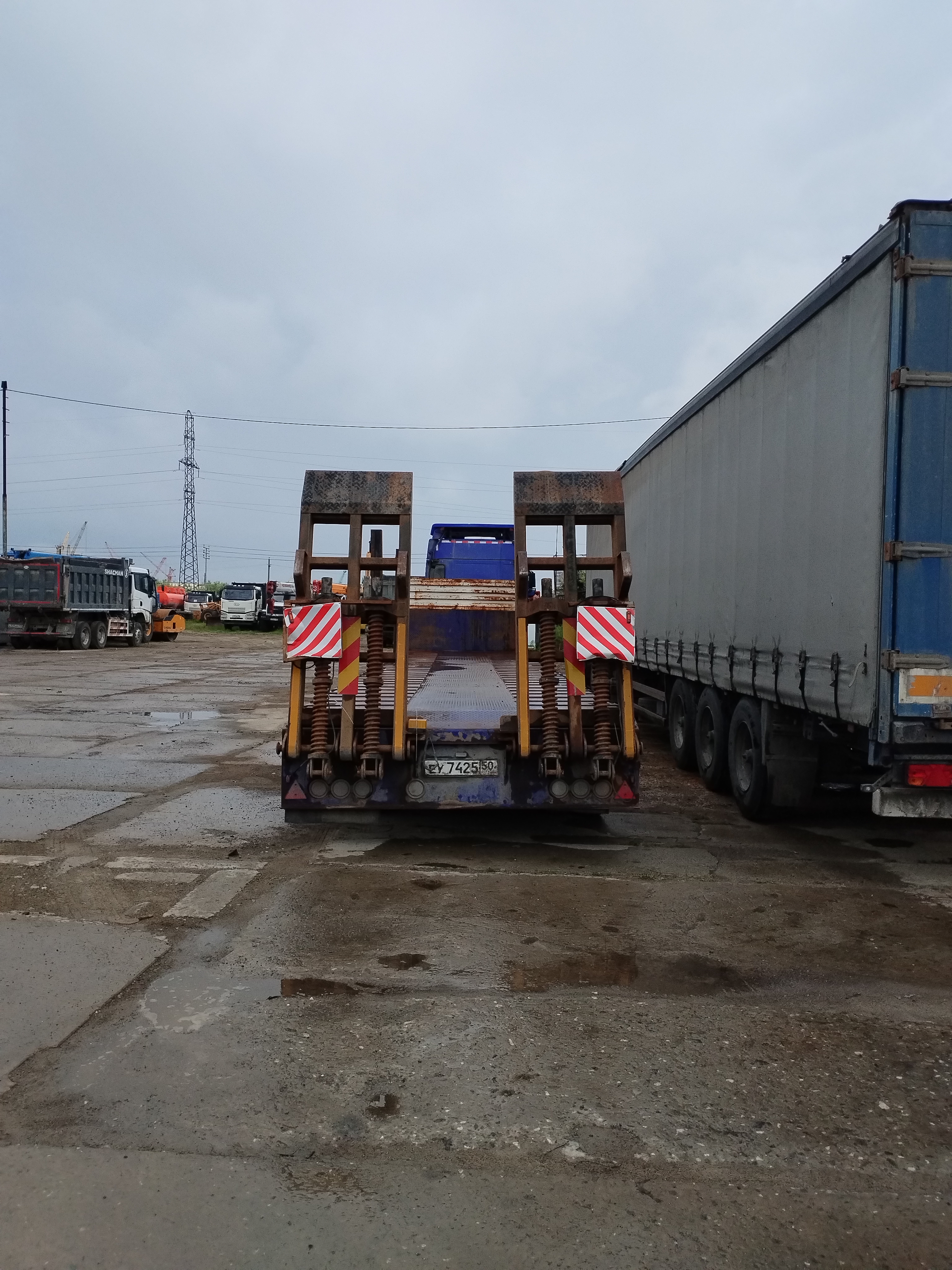 AMUR Полуприцеп тяжеловоз 4 оси