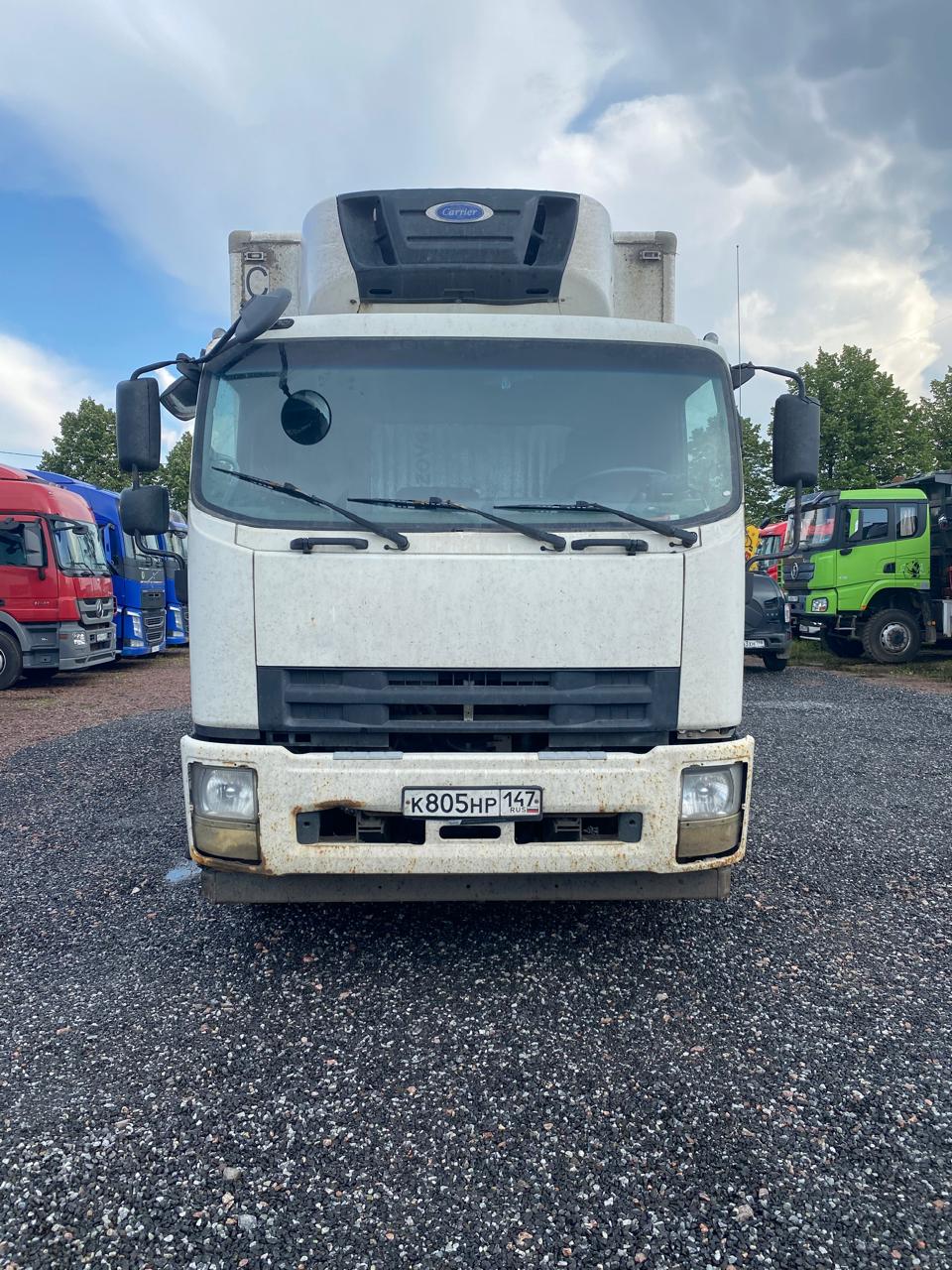 АФ-4749* на шасси Isuzu Forward 18.0 (FVR) Изотермический/рефрижератор с гидробортом