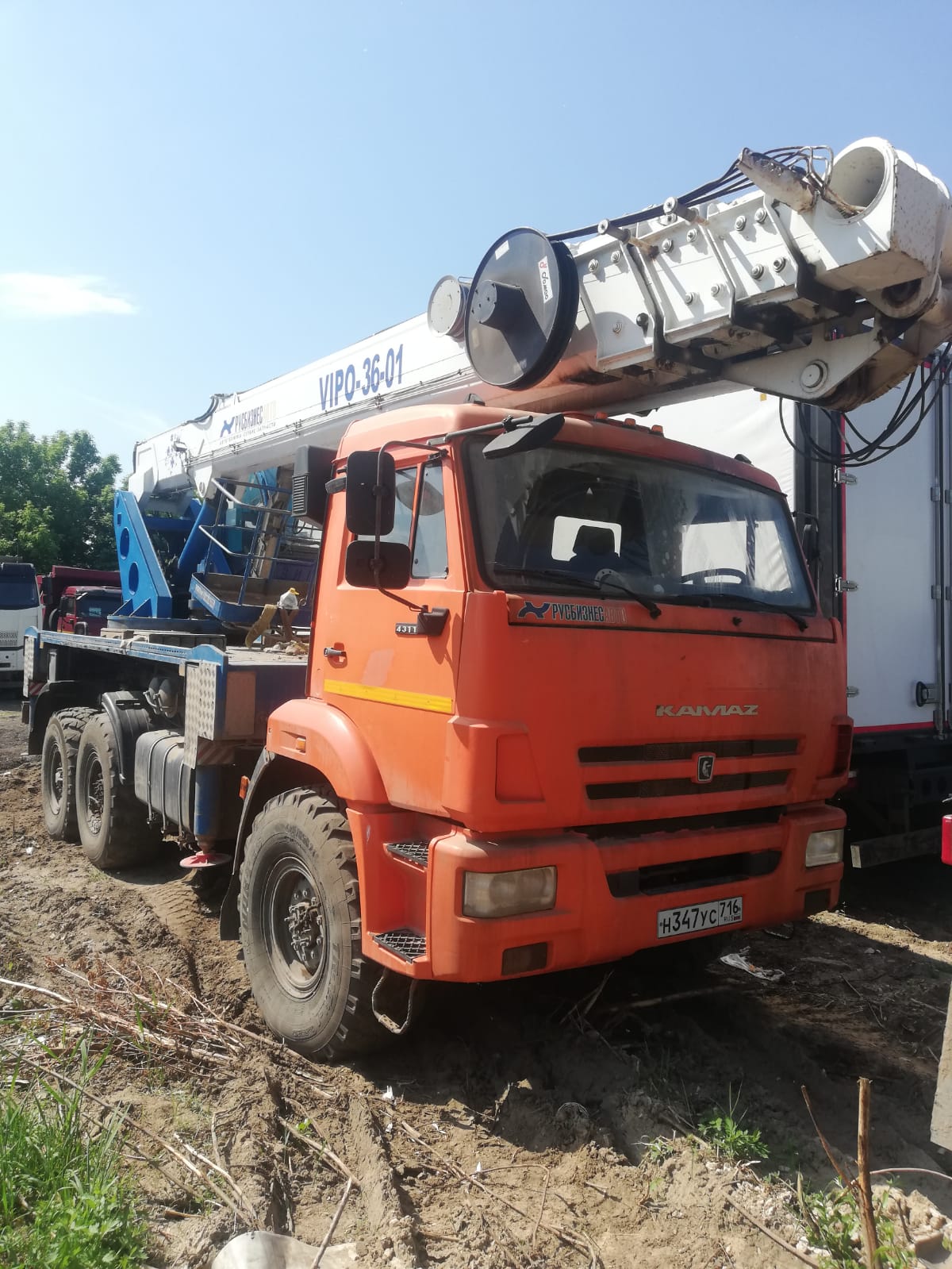 ВИПО* на шасси КамАЗ 43118 6x6 Автовышка