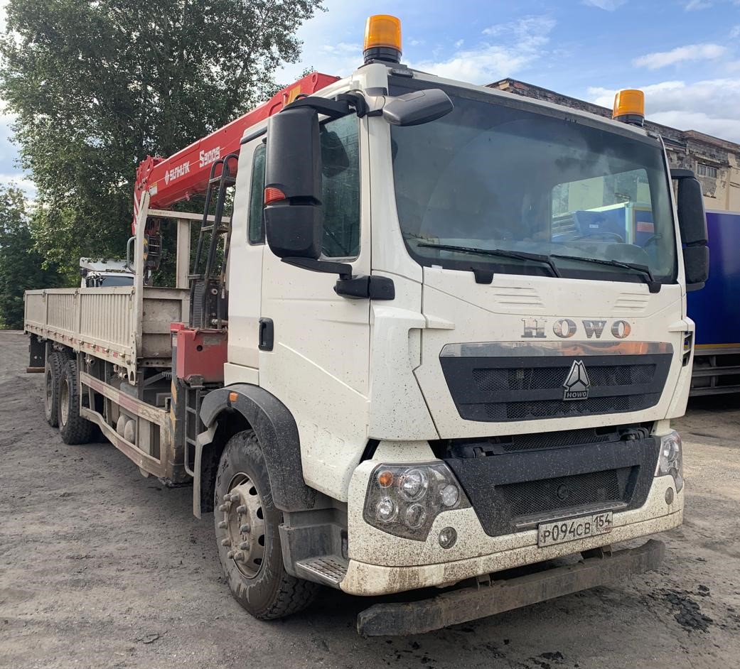 T5G 6x4 Бортовой с КМУ