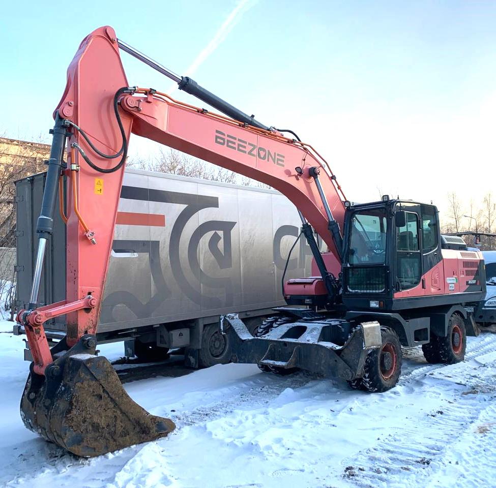 BX215* Экскаватор колесный