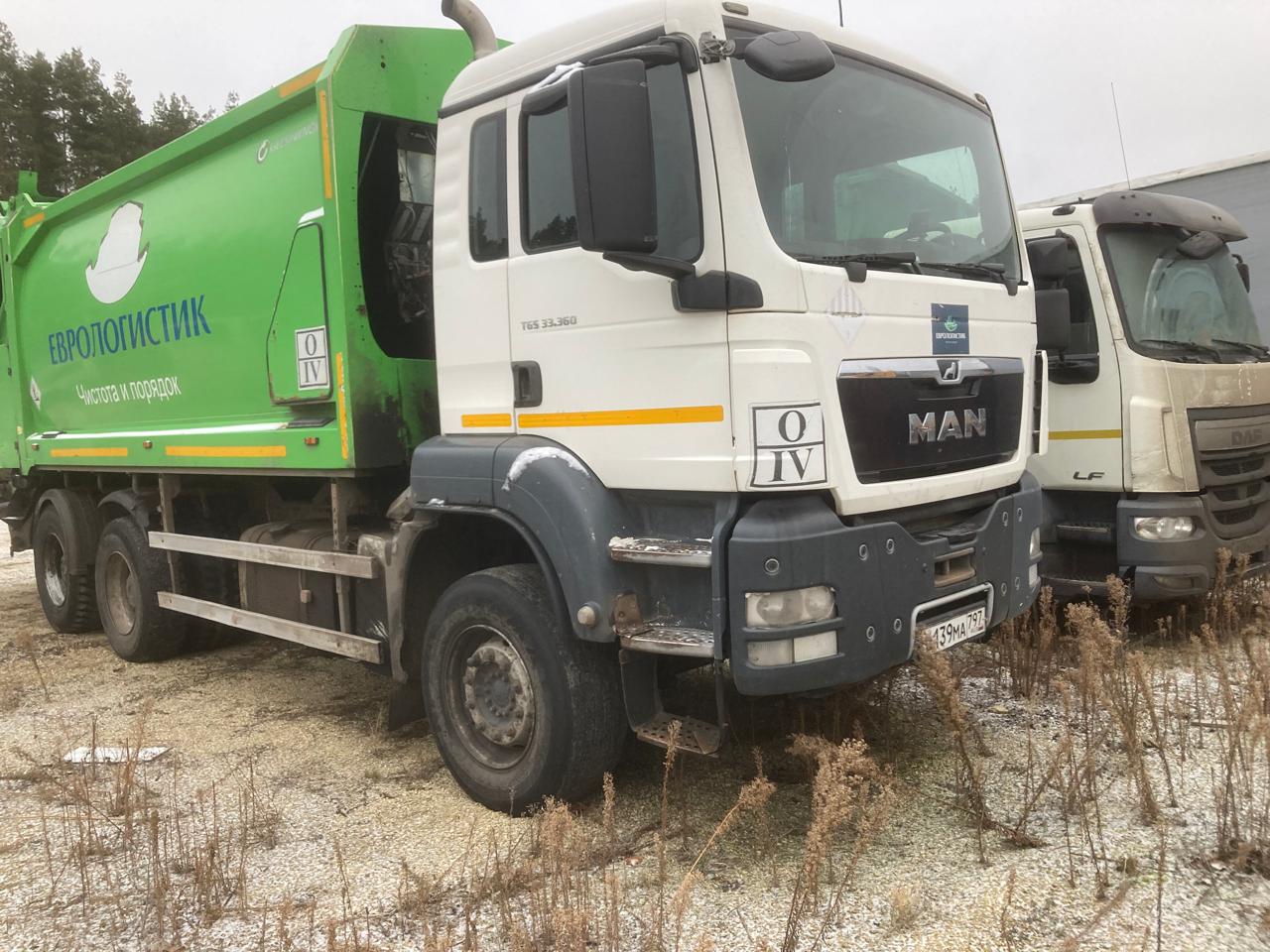 GPM* на шасси MAN TGS 6x4 Мусоровоз