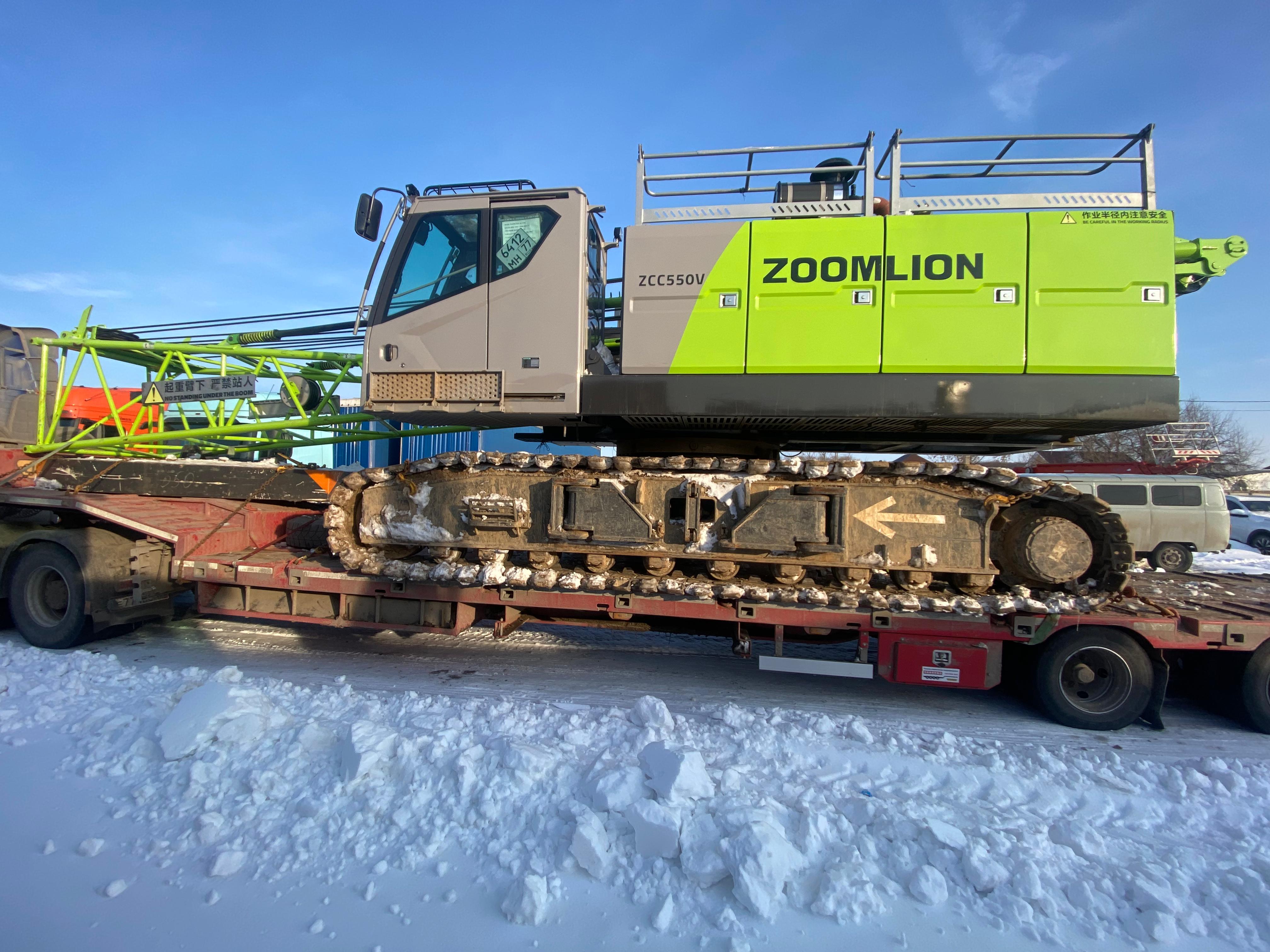 ZCC550 Кран стреловой