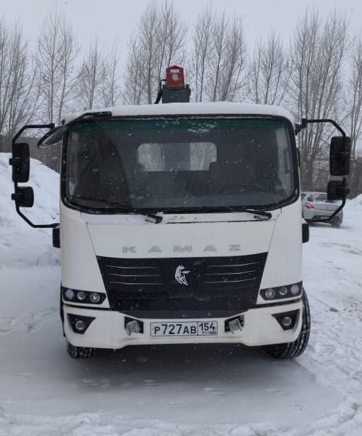 4382* на шасси КамАЗ 43082 4x2 Бортовой с КМУ