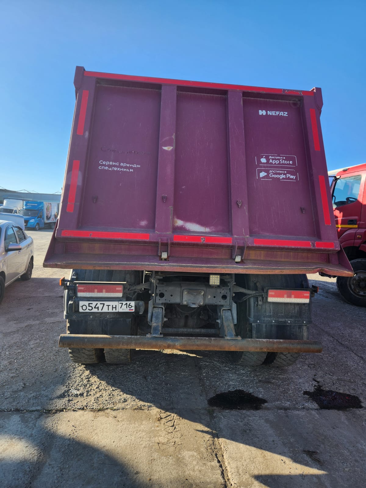 65801 8x4 Самосвал