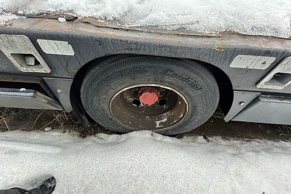985234 Полуприцеп тяжеловоз 3 оси