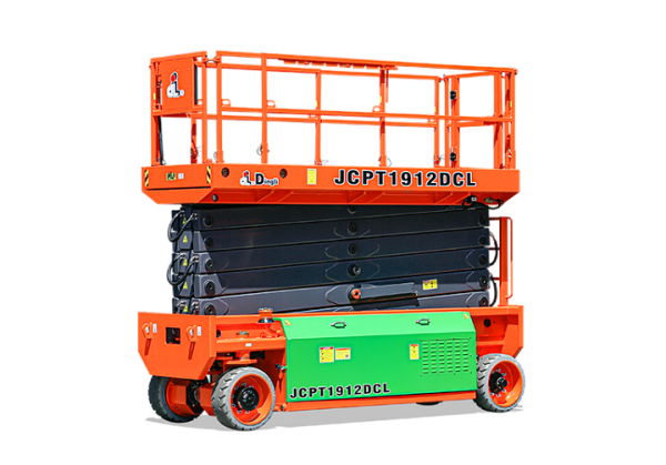 Внедорожный самоходный ножничный электрический подъемник 4WD и 4WS   JCPT1912DCL