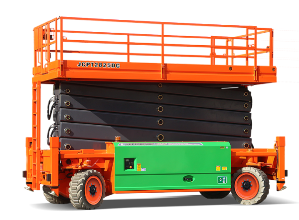 Внедорожный самоходный ножничный электрический подъемник 4WD и 4WS   JCPT2825DC